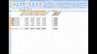 How to use the  Autosum function in Excel. Designed for beginners