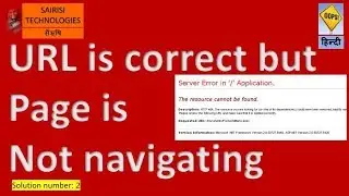 Server Error in App Resource Can't be found, URL is correct but href is not working in .net
