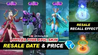 Roger Karrie Vexana Limited Epic Skin Resale Date | EPIC RECALL Effect Encore 2023
