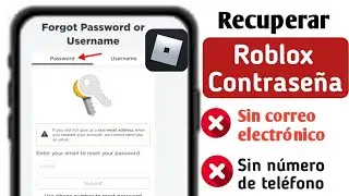 Cómo restablecer tu contraseña de Roblox sin correo electrónico (2024)- Recupera tu cuenta de Roblox