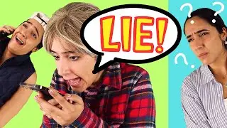 Using your best friend to get out of a lie