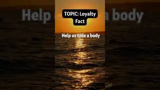 Loyalty is rear ... 