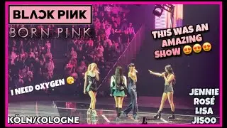 BLACKPINK in COLOGNE/KÖLN 08/12 - My Second Time seeing LISA, ROSE, JENNIE and JISOO LIVE -BORN PINK