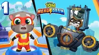 Talking Tom Hero Dash #1 | PRIMERAS CARRERAS | Gameplay