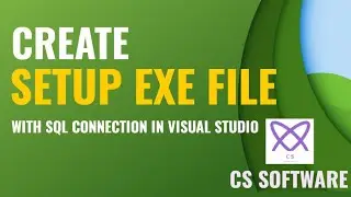 How to Create Setup .exe file in Visual Studio 2022 Step By Step