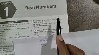 MCQs of Real Number class 10 NCERT exemplar Important for board exam English Medium