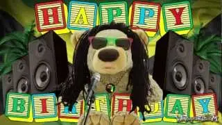 HAPPY BIRTHDAY - Reggae Teddy Bear