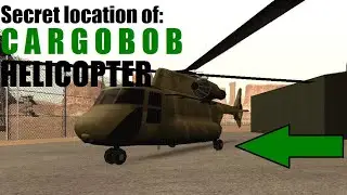 Secret helicopter location in GTA San Andreas
