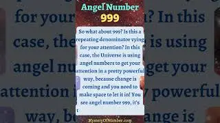 999 Angel Number Meaning 