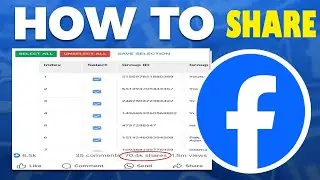 How to Share Post in all FACEBOOK Groups at One Click 2025 | Share in all groups (Chrome Extension)
