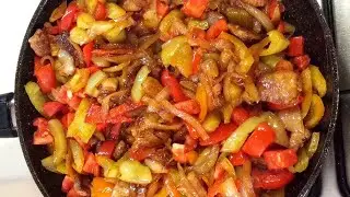 ✅ Roast pork with potatoes and vegetables! TASTY DINNER!