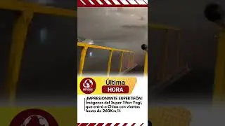 Impresionantes imagenes del Super Tifón entrando a China con vientos de hasta 260 Km/h