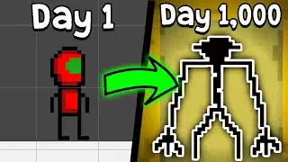 Day 1 vs. Day 1,000 of Game Dev