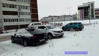 На Урал пришла зима - холода морозят яйца winter in the Urals