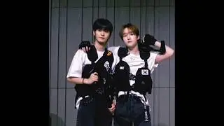 hyuk &taerae (cầm súng cũng ngầu 😎) 