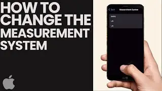 How to Change the Measurement System on the iPhone