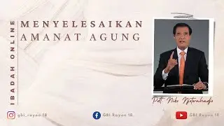 Ibadah Online 19 Juni 2022 | Pdt. Niko Njotorahardjo