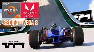 Trackmania 2020 ( Epic Games ) | Ryzen 3 3200G + Vega 8 Graphics