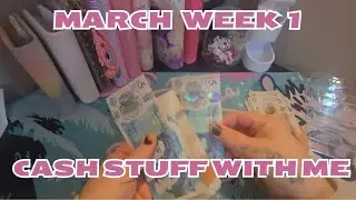 Cash stuff with me for March week 1 £335 #cashstuffing #cashstuffinguk