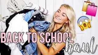 BACK TO SCHOOL TRY-ON HAUL 2018