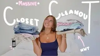*HUGE* Summer Closet Cleanout 2024 (selling SO much!!) 🎀👟✨