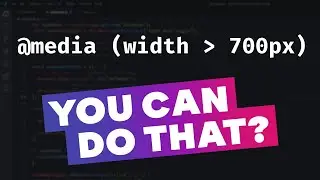 A new way to write media queries is coming to CSS: range syntax