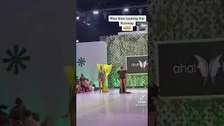 Plus size on the runway at Rhythms on da runway