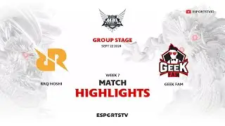 RRQ Hoshi vs Geek Fam HIGHLIGHTS MPL ID S14 | GEEK VS RRQ ESPORTSTV