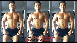 Pria Berotot Berurat Sixpack Pamer Badan | Hot Muscle Men Sixpack Flex In The Gym