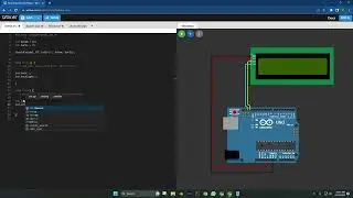 Tutorial Pemrograman Arduino Membuat Running Text LCD I2C dengan Simulator Online WOKWI untuk Pemula
