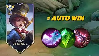 100% AUTO WIN!! HYPER HARLEY NEW FULL DAMAGE BUILD FOR SOLO RANK PLAYER 2024🔥harley best build 2024