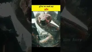 😱World Largest Snake found in India | Vasuki Indicus Biggest snake in the world