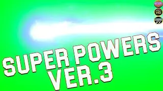Super Power Effect 3 Green Screen + Overlays With Sound FX | 