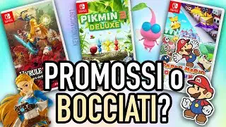 Giochi Switch: Promossi o BOCCIATI? Hyrule Warriors Pikmin 3 Paper Mario The Origami King