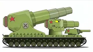 Как Нарисовать Танк КВ-6-66 - Мультики про танки