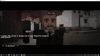 Talking NPCs - Upcoming Harry Potter Minecraft Map