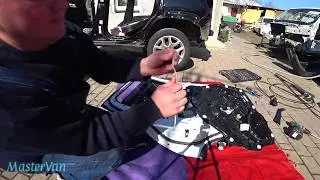 Как снять кассету задней двери на джип ренегат