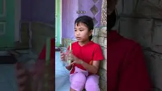 KETIKA KAKAK MINTA MINUMAN ADIK KATANYA DIKIT GAK TAUNYA BANYAK