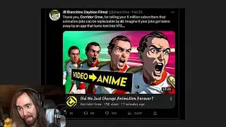 Asmongold Reacts to FURIOUS Artists Over Corridor's AI Anime