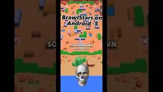 Playing BrawlStars Vertical Glitch 