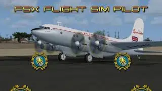 Landing the Avero Tuder at Dublin International Airport Ireland in FSX