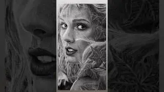 Drawing Taylor Swift - “ivy” #taylorswift #taylorswiftart #ivy #taylorswiftivy #portraitdrawing
