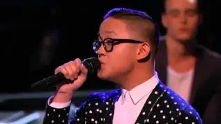 The Voice 2015 || Top 10 Knockouts || Nathan Hermida ||  Leave Your Lover