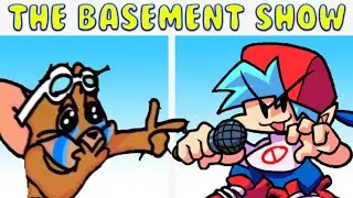 Friday Night Funkin':The Basement Show FULL WEEK (FNF MOD/HARD) Tom and Jerry Show Creepypasta