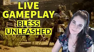 BLESS UNLEASHED | Live Gameplay | Journey through Padawan (I know thats not its real name)!