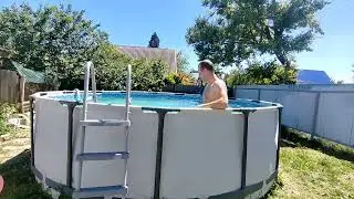 Открытие купального сезона в бассейне! Красота!