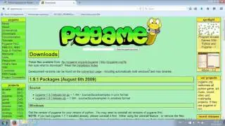 Установка Python 3.2 и PyGame 1.9 под Windows7
