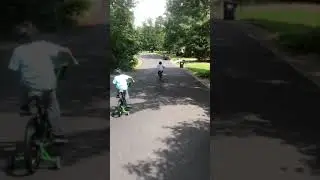 It took 1 day to get over the training wheels..