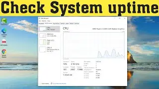 How To Check Your Computer's Uptime In Window
