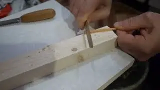 Как выточить зимний хлыстик из винипласта.